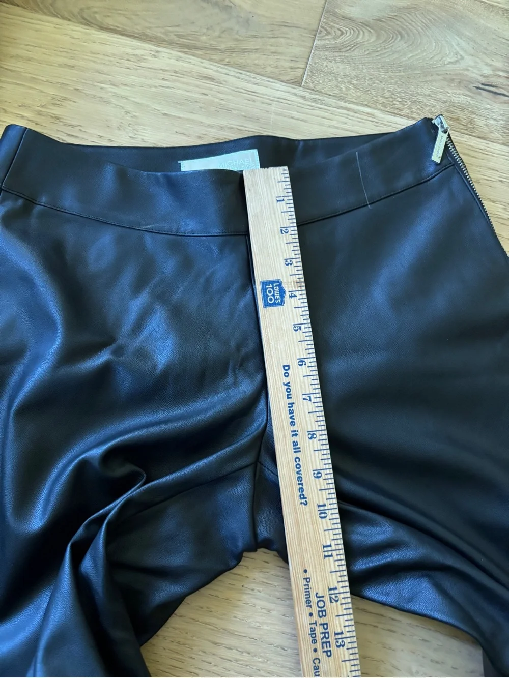 Michael Kors faux leather pants womens 4